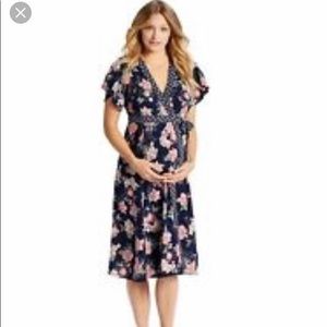 Brand New, Jessica Simpson wrap maternity dress.